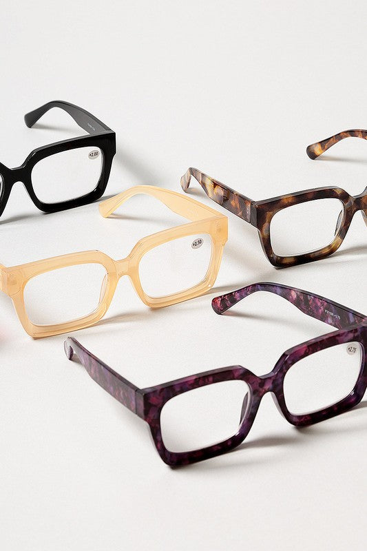 Women's Square Reading Glasses