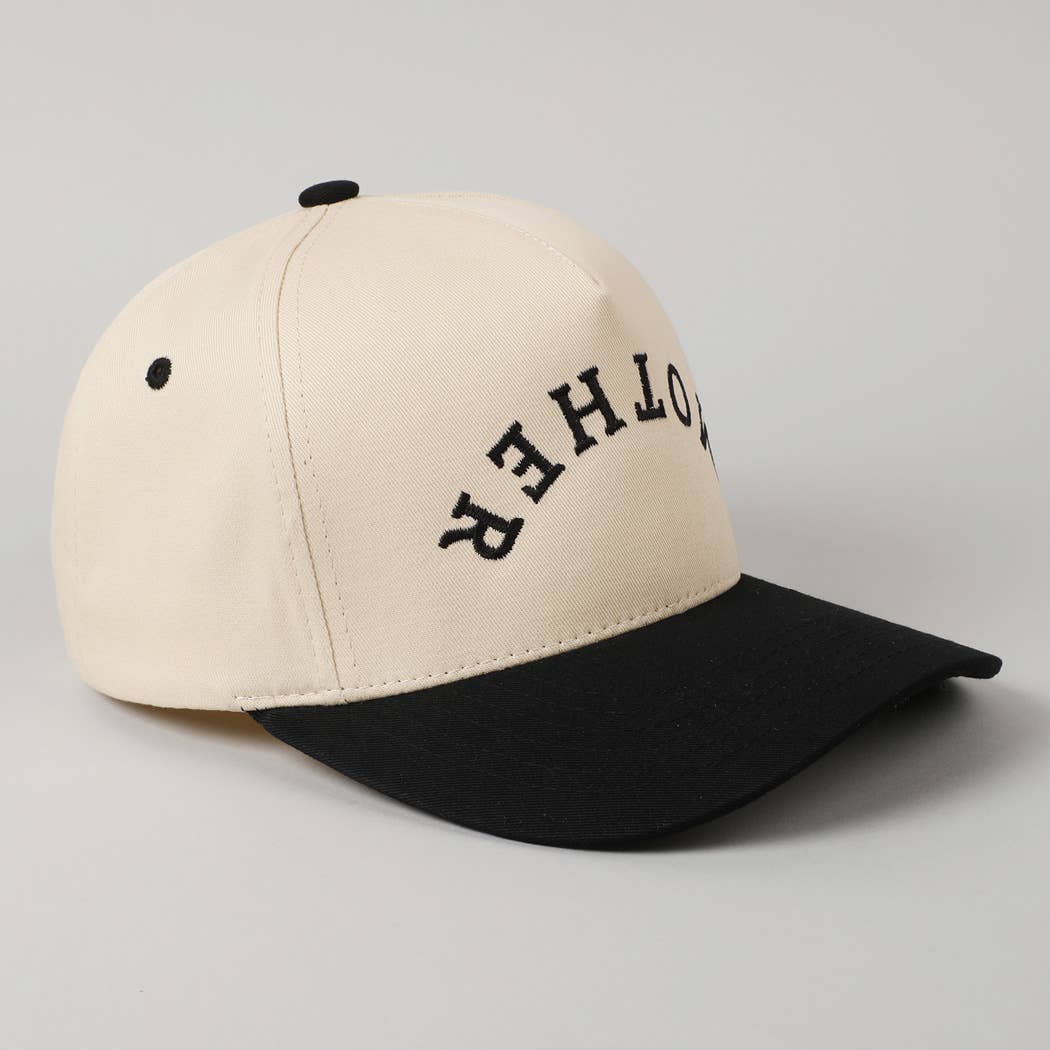 MOTHER Upside Down Hat Black
