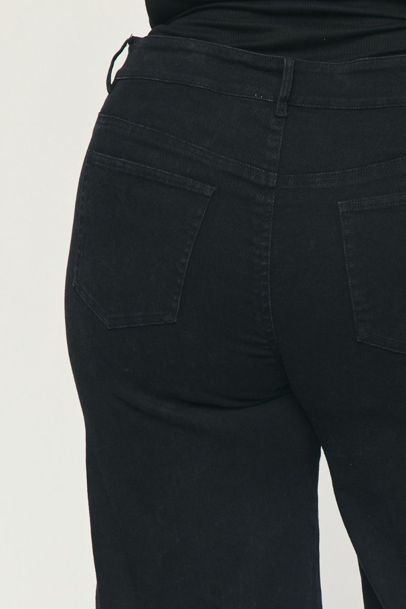 CeeCee High Rise Wide Leg Pants Plus