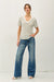 Demi Stripe Tee Dk. Forest
