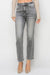 Cede High-Rise Crop Straight Jeans