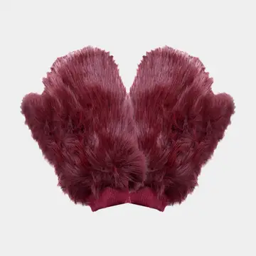 Faux Fur Mitten Gloves