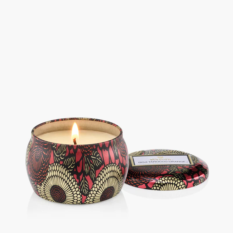 Goji & Tarocco Mini Tin Candle