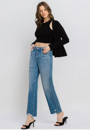Morgan High Rise Dad Jeans