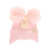 Baby Ear Flap C.C. Double Pom Beanie