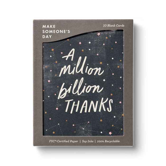 Make Someone's Day - Constellation (10 blank cards)