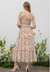 Dakota Floral Ruffle Midi Dress