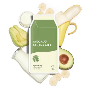 Avocado Banana Milk Hydrating Milk Sheet Mask