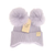 Baby Ear Flap C.C. Double Pom Beanie