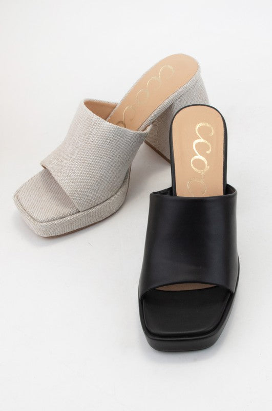 Doris Chunky Platform Heel Sandal