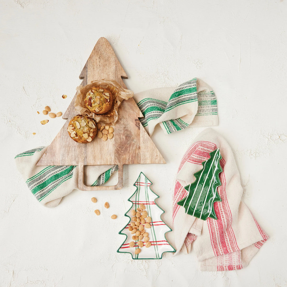 Ceramic Tree Shaped Plate Small