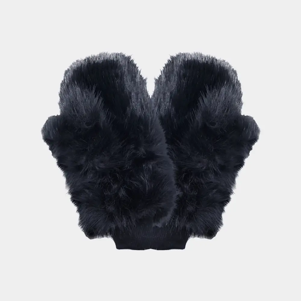 Faux Fur Mitten Gloves