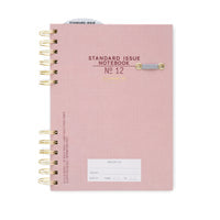 Dusty Pink Standard Issue No. 12 Hardcover Undated Planner