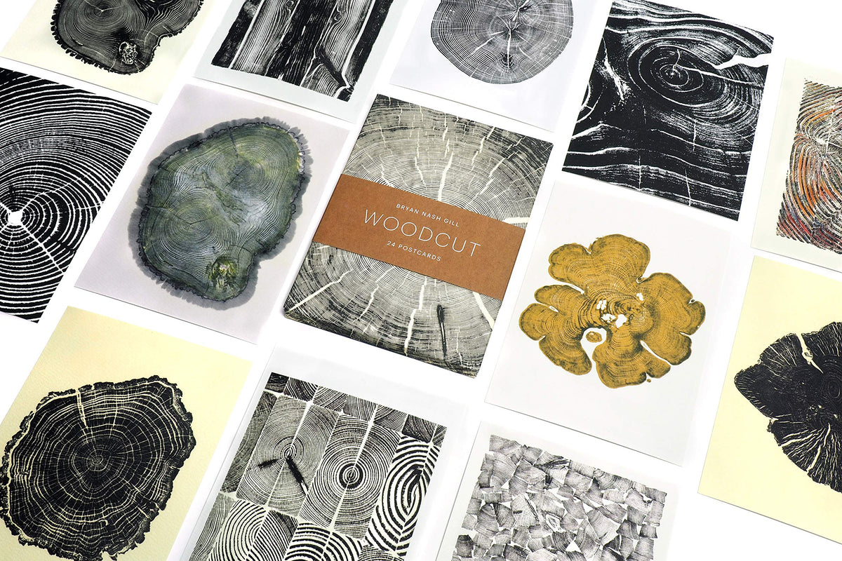 Woodcut Postcards