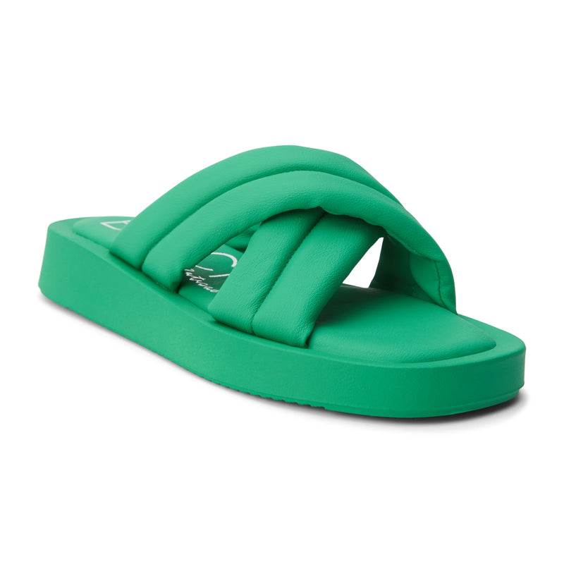 Piper Slide Sandal, Green