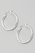 Hammered Pin Catch Hoop ER