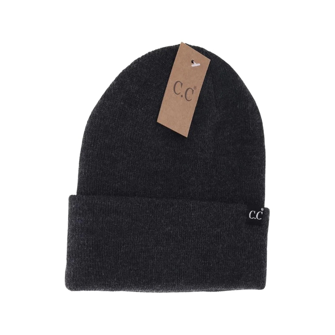 Unisex Wide Cuff C.C. Beanie