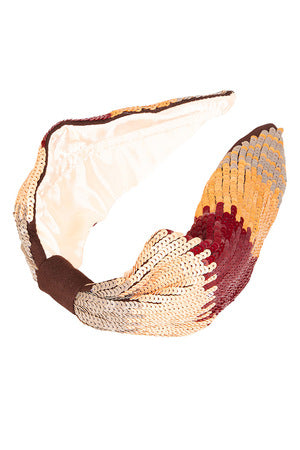 Sequin Stripe Headband