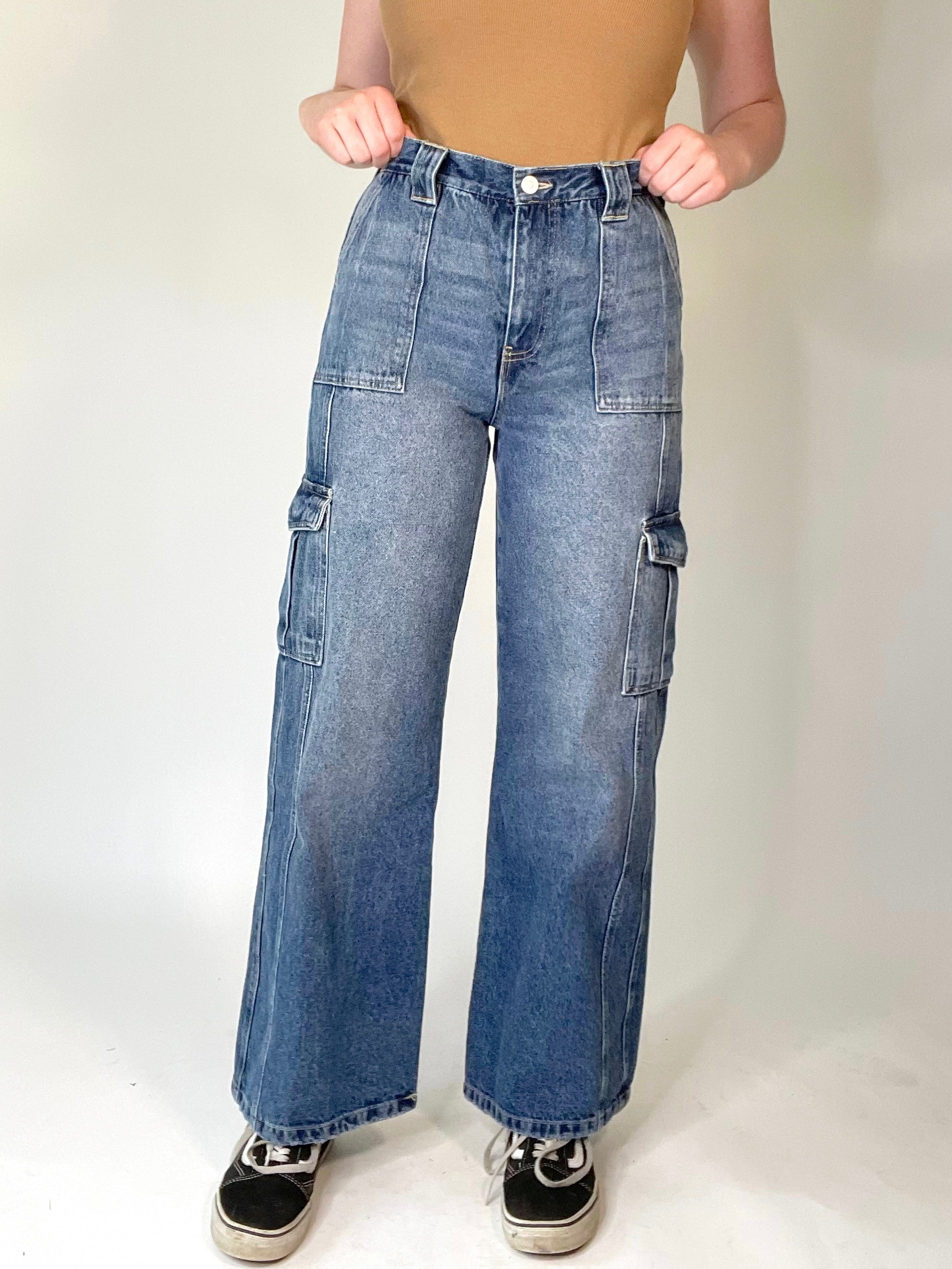 Katie High Rise Skater Jeans